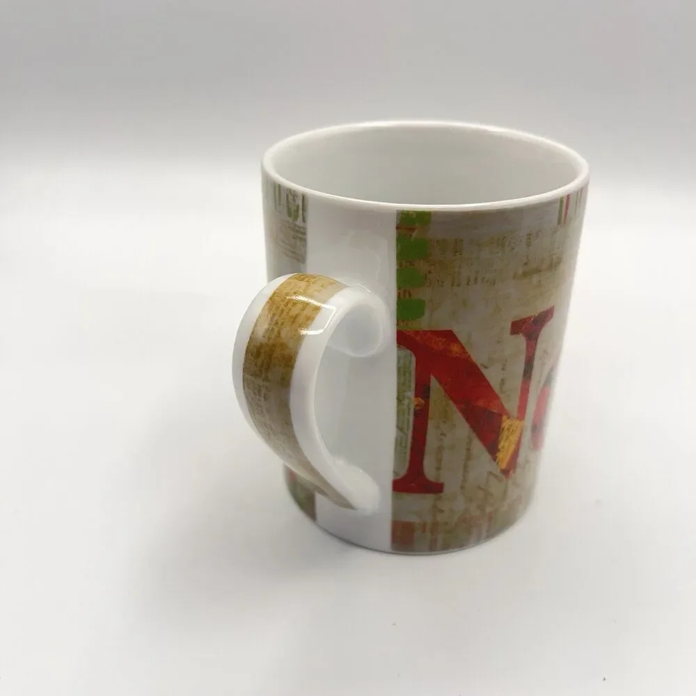 Pier 1 Mug Coffee Cup Christmas Noel